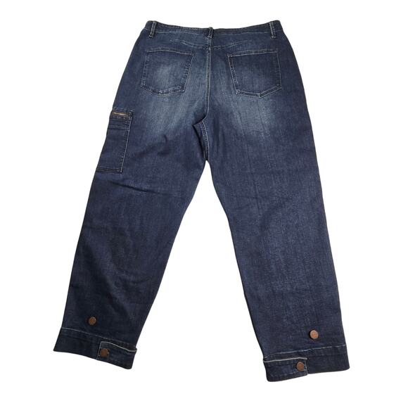 Wide Leg Denim Jeans - Picture 2 of 13